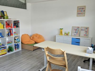 Sprachwald - Logopädie in Langenfeld im Therapiezentrum für Ergotherapie Darline Urbanek: Behandlungsraum